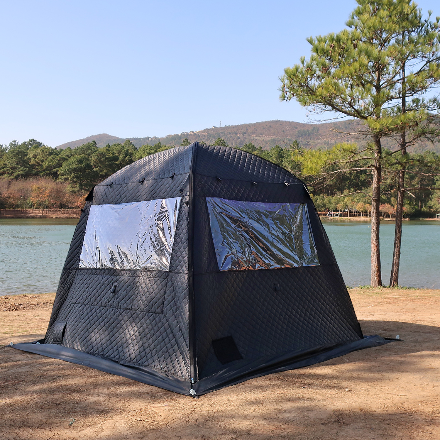 Fishing Equipment Needed - 220x220x180cm Outdoor Camping Equipment Winter Insulated