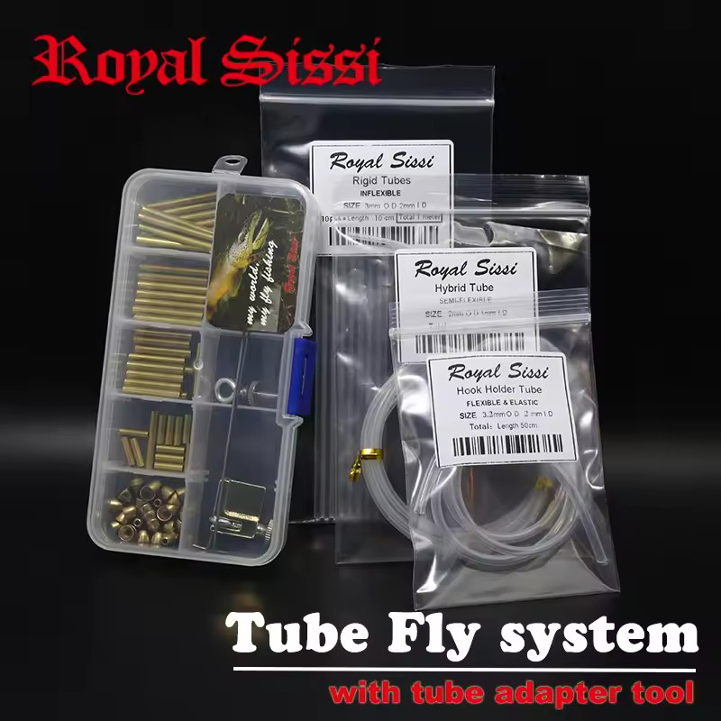 Fly Fishing Set - Tube fly tying system combo with