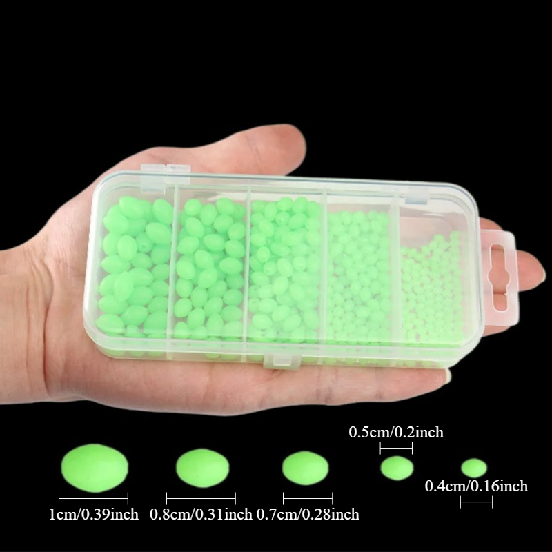 Ackibbik 375pcs/box Luminous F - огляд і ціна Fishing Equipment On Sale