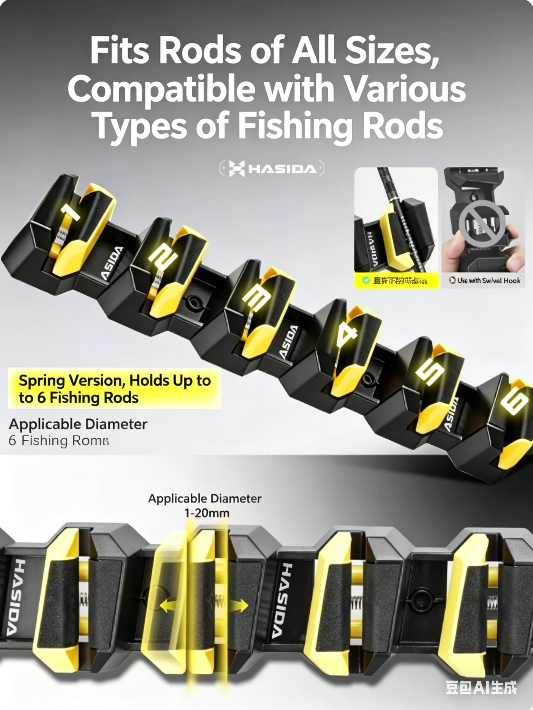 HISTAR Soft Rubber Wall-Mounte - огляд і ціна Fishing Equipment And Accessories