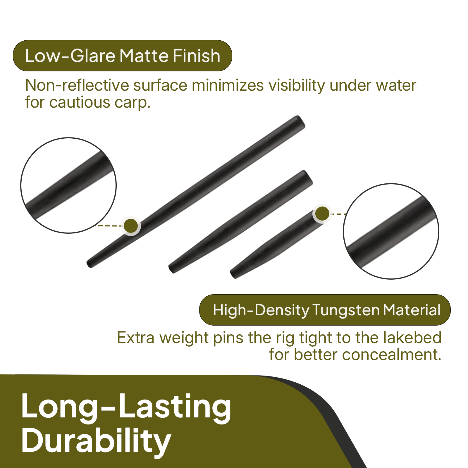 10pcs Tungsten Fishing Anti Ta - огляд і ціна Carp Fishing Tackle