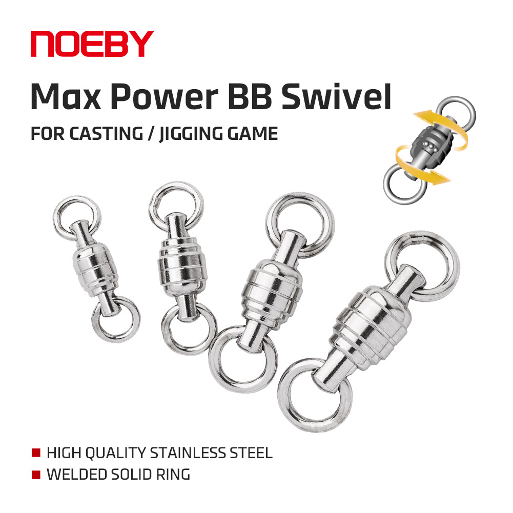NOEBY Max Power BB Swivel High - огляд і ціна Fishing Equipment On Sale