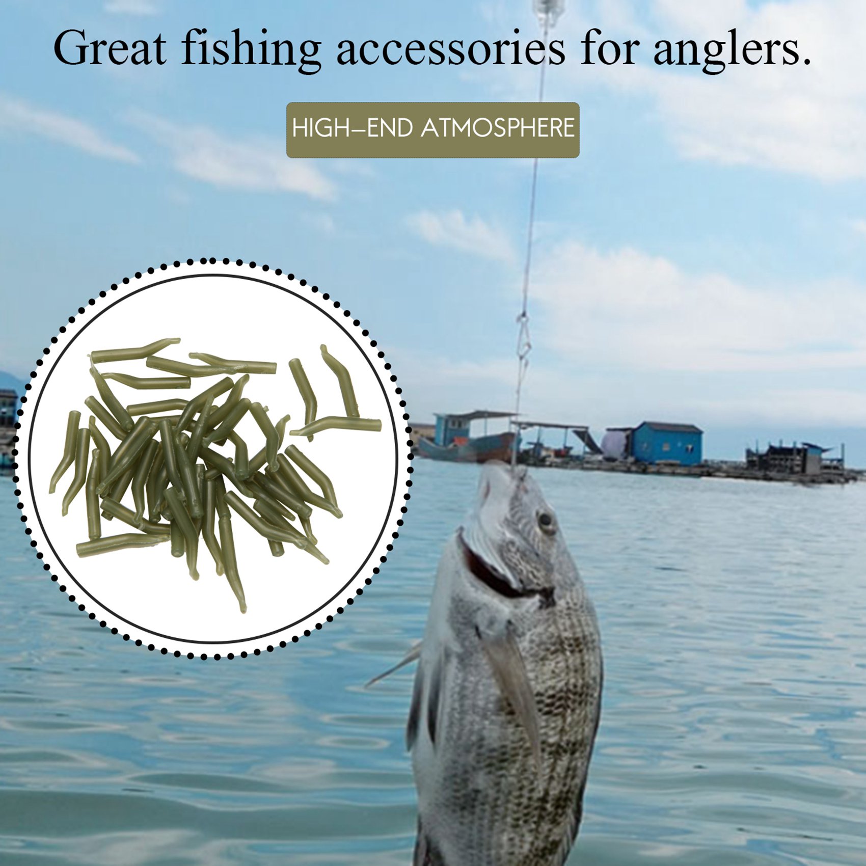 50Pcs/Lot Carp Fishing Hook Sl - огляд і ціна Fishing Equipment And Accessories