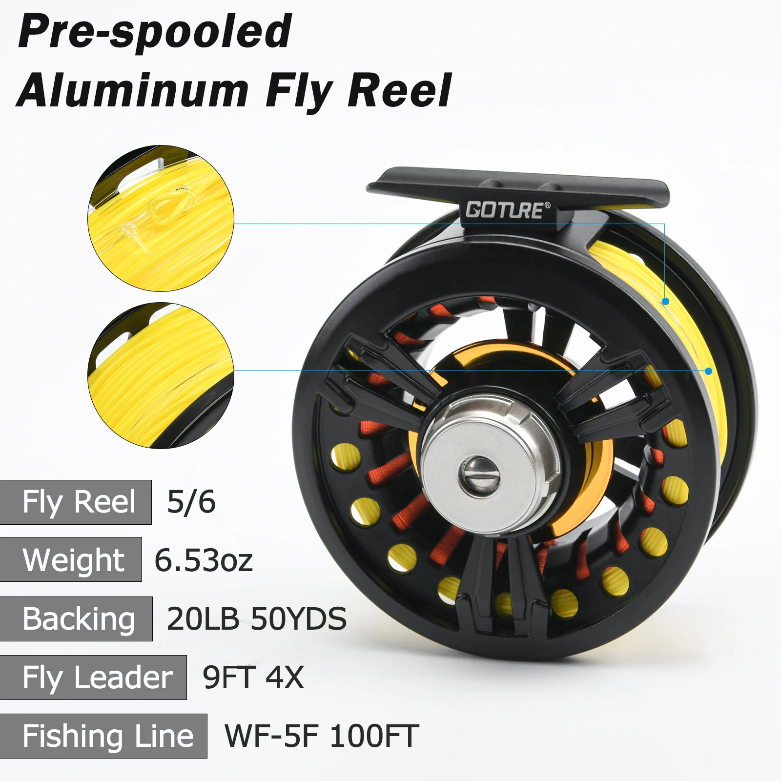 Goture Fly Fishing Rod and Ree - огляд і ціна Fly Fishing Set