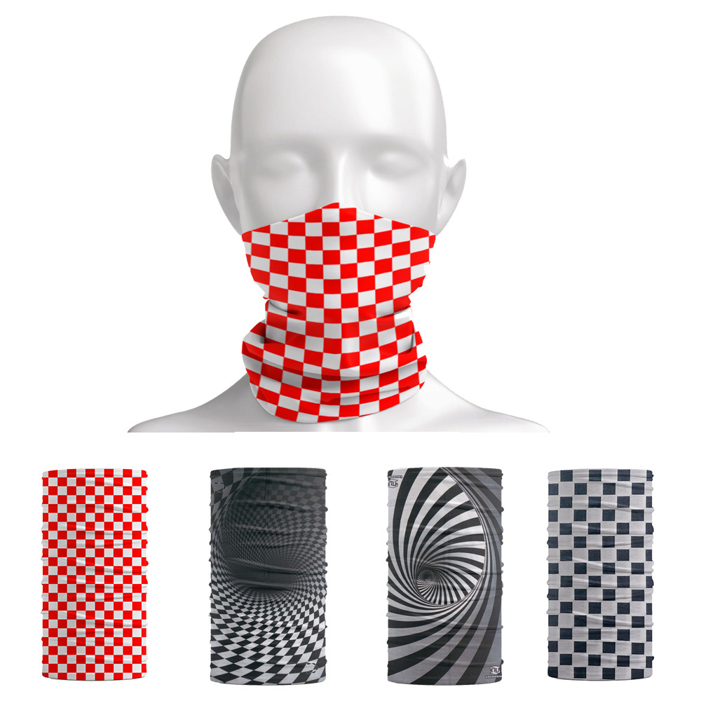 Plaid Pattern Headband Outdoor - огляд і ціна Fishing Gear