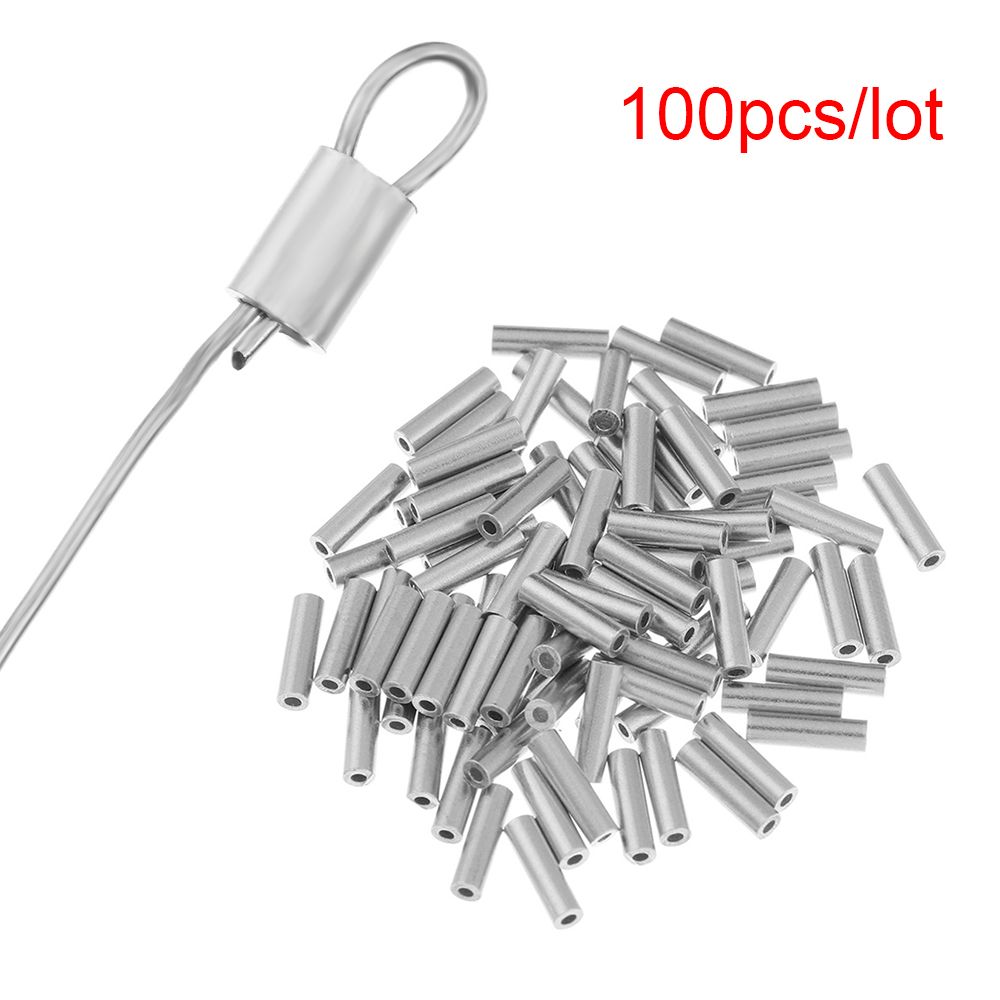 100PCs/Lot  0.8mm/1.0mm/1.2mm/ - огляд і ціна Fishing Equipment On Sale