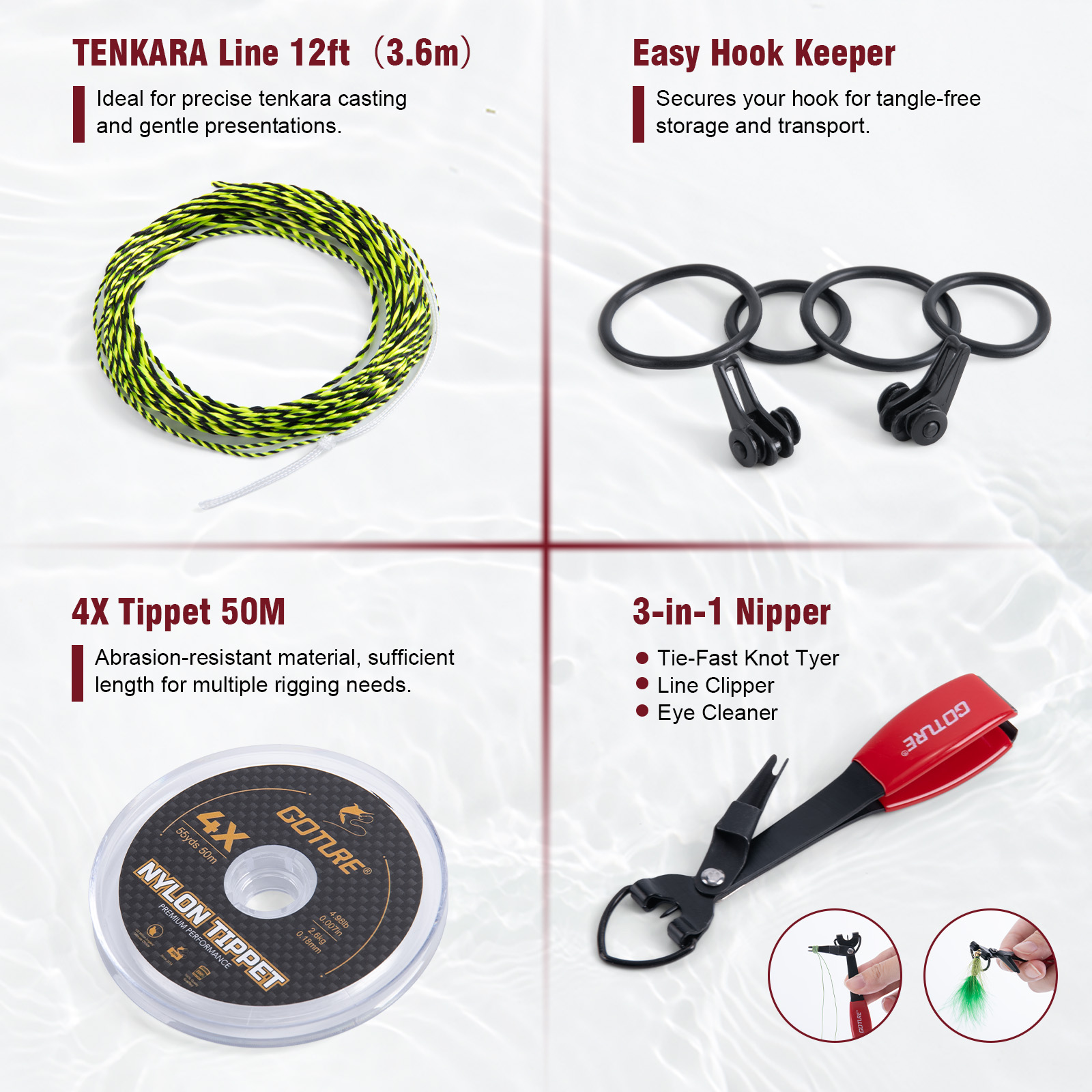 Goture Fishing Rod Combo Fly F - огляд і ціна Fly Fishing Set