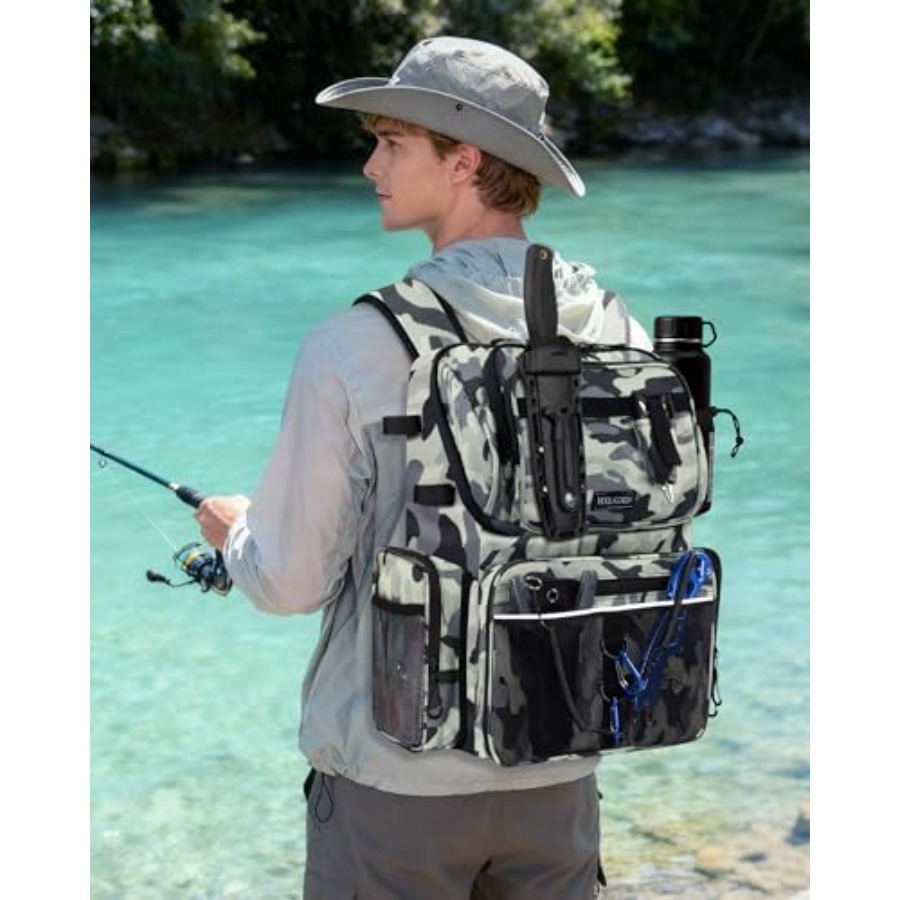 Fishing Backpack with Rod Hold - огляд і ціна Fishing Gear