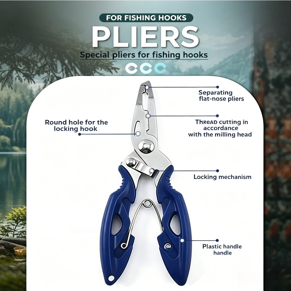 1/2pcs Fishing Gripper and Pli - огляд і ціна Fly Fishing Set