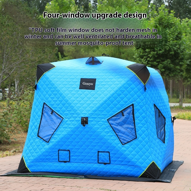 Ice Fishing Tent Outdoor Winte - огляд і ціна Fishing Equipment Needed