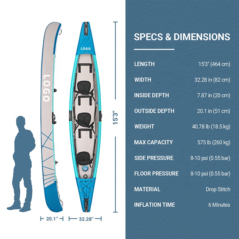Drop Stitch Kayak Inflatable C - огляд і ціна Fishing Equipment For Sale