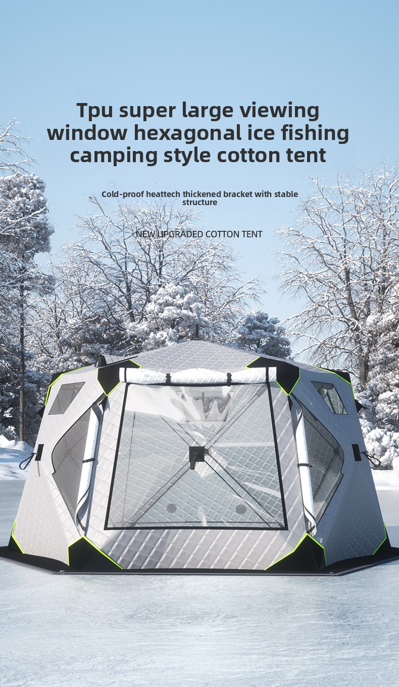 Ice Fishing Tent 260/330cm Thi - огляд і ціна Fishing Equipment Needed