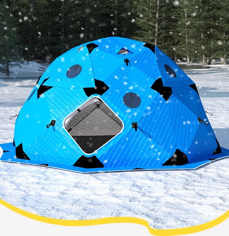 Super Sized Ice Fishing Tent,  - огляд і ціна Fishing Equipment Needed