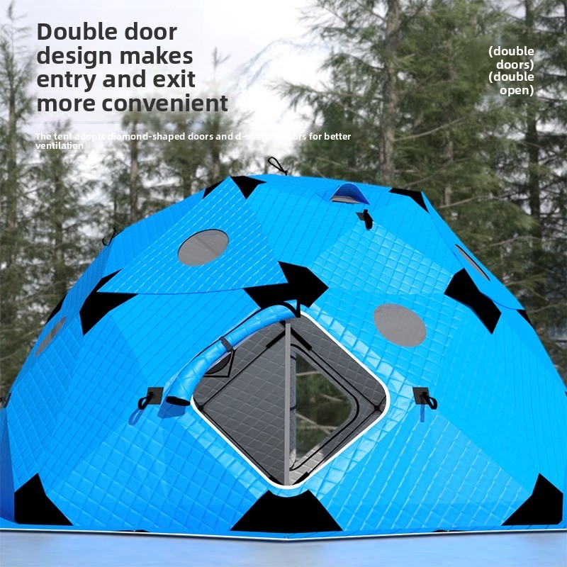 Super Sized Ice Fishing Tent,  - огляд і ціна Fishing Equipment Needed