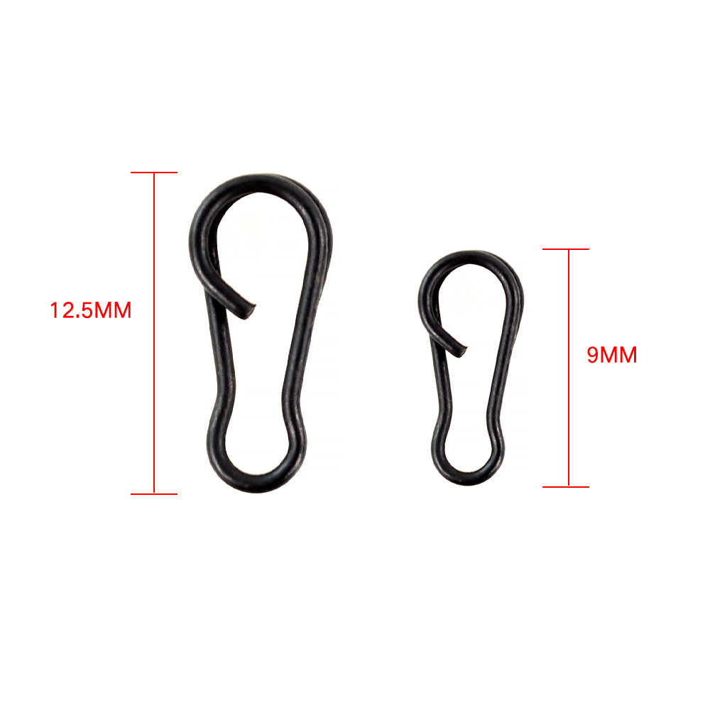 60pcs Fishing Snap Clips Speed - огляд і ціна Carp Fishing Tackle