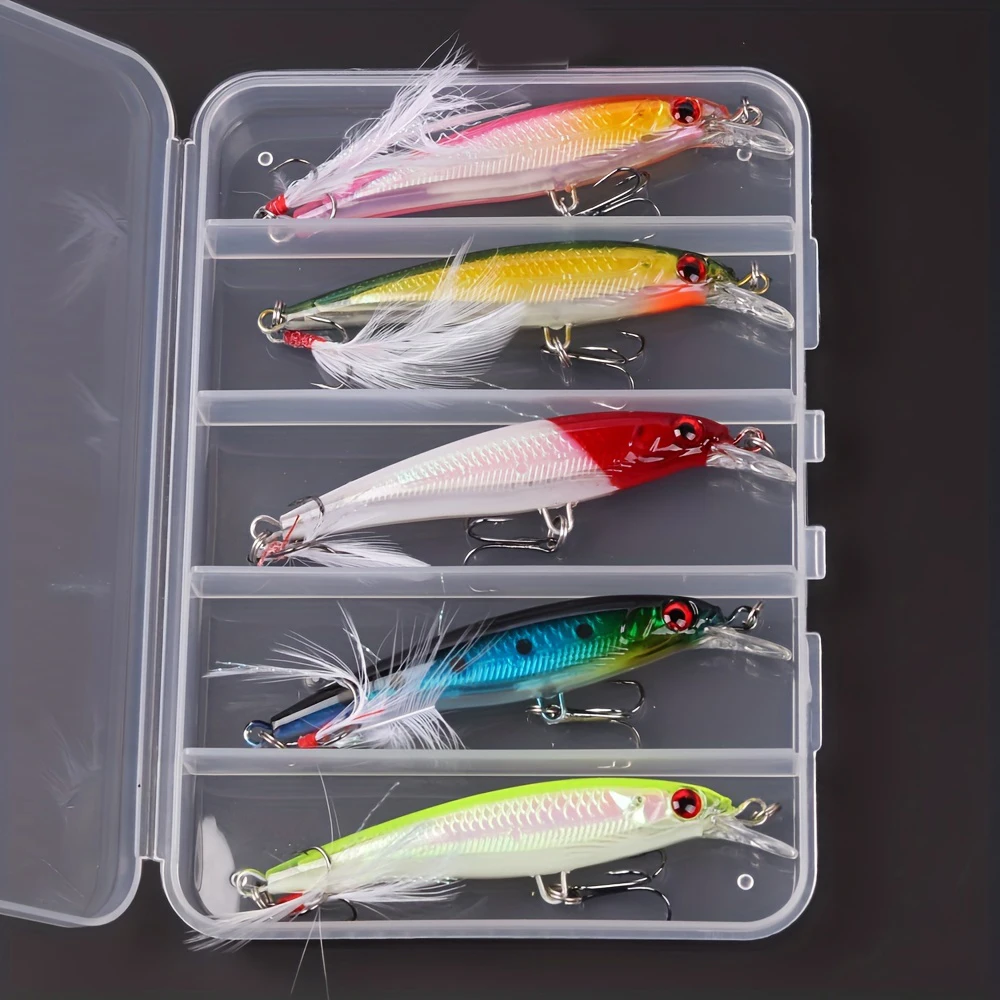 5pcs/box Laser 3D Eyes Bionic  - огляд і ціна Fishing Gear