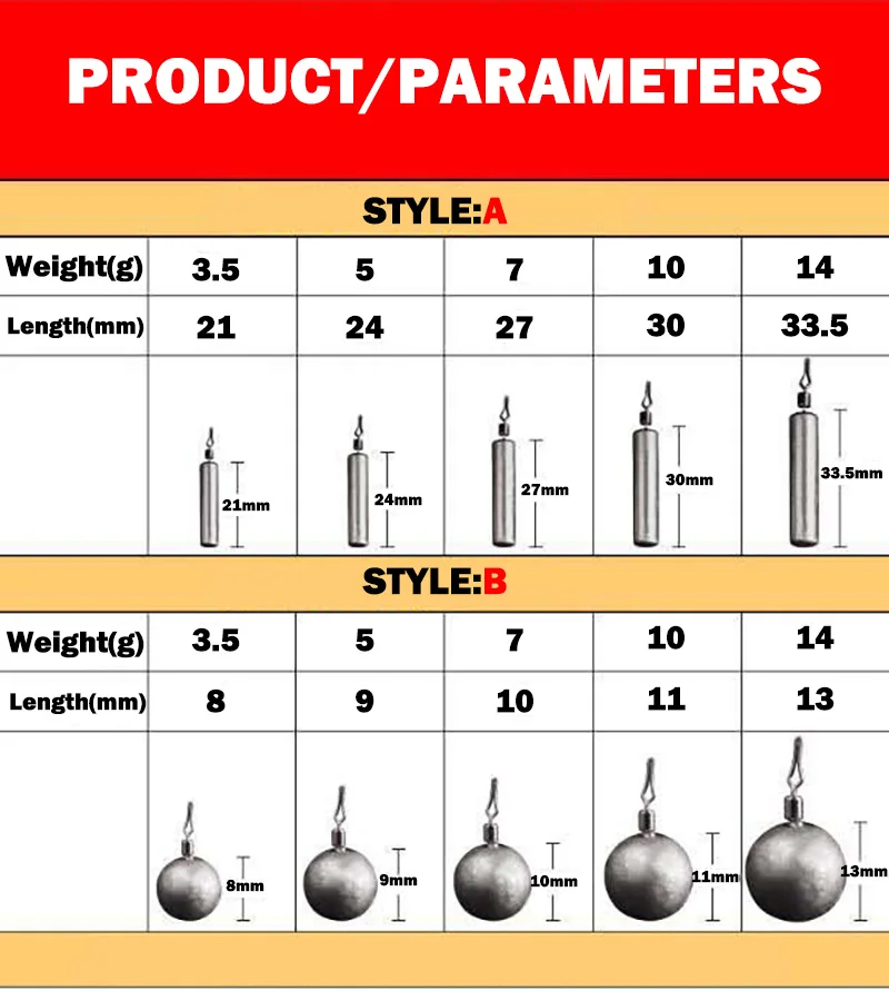 10pcs/lot Drop Shot Fishing Le - огляд і ціна Carp Fishing Tackle