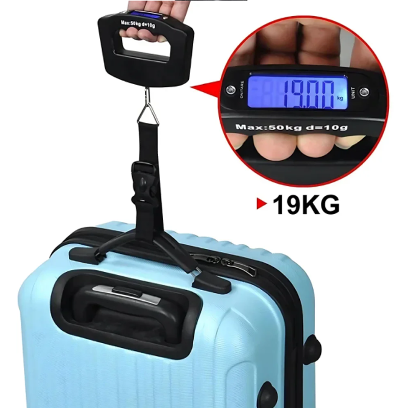 50kg/10g Travel Luggage Scale  - огляд і ціна Fishing Equipment And Accessories