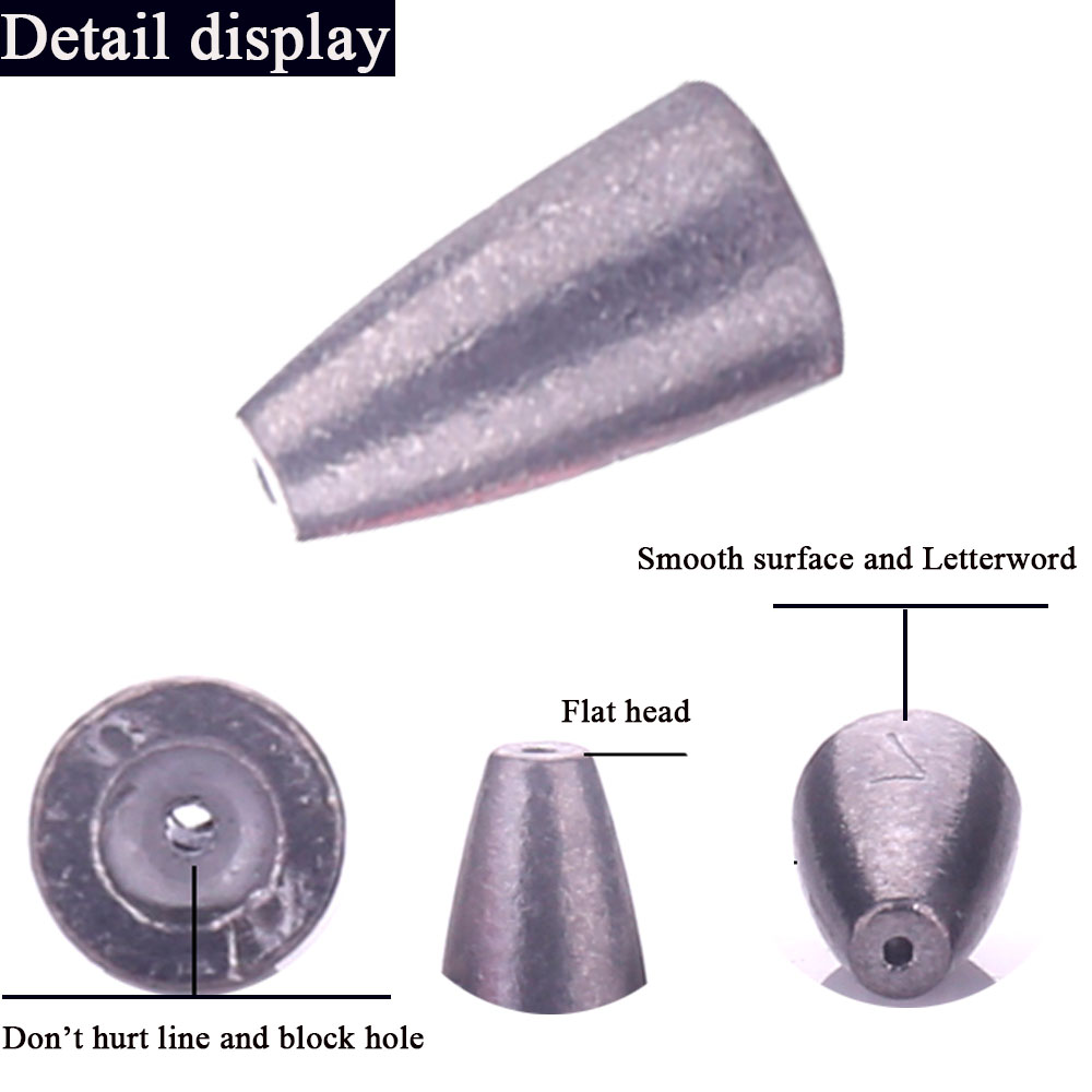 3.5g 5g 7g 10g 14g 20g Bullet  - огляд і ціна Fishing Equipment On Sale