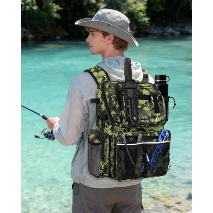 Fishing Backpack with Rod Hold - огляд і ціна Fishing Gear