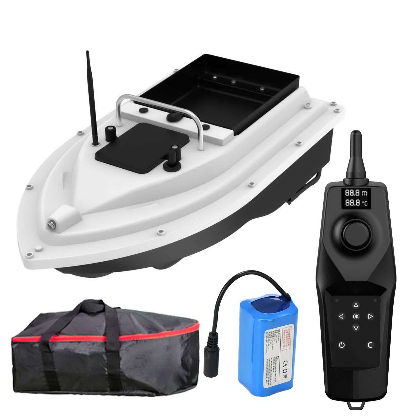 D36 RC Fishing Bait Boat with  - огляд і ціна Carp Fishing Tackle