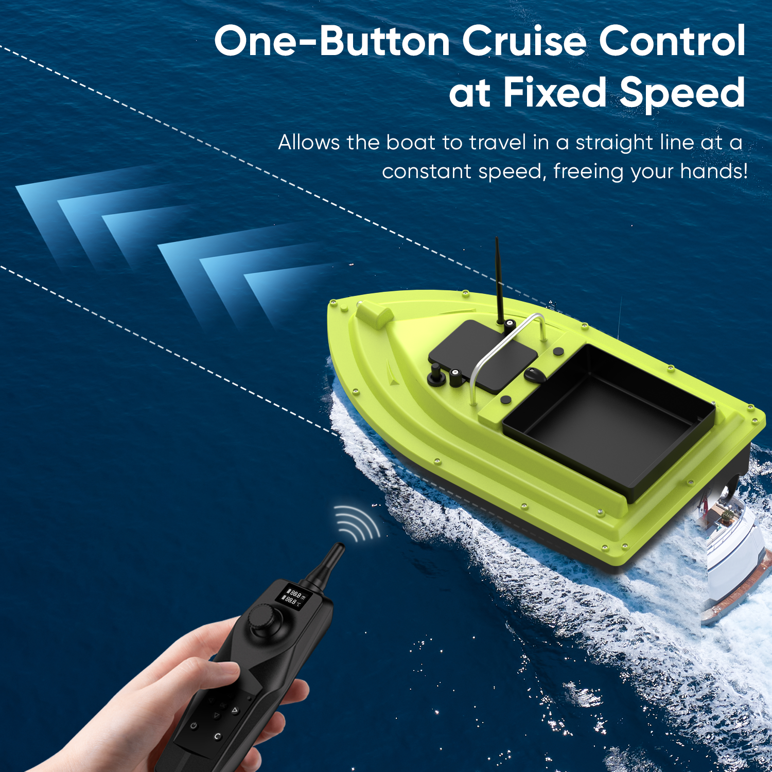 D36 RC Fishing Bait Boat with  - огляд і ціна Carp Fishing Tackle