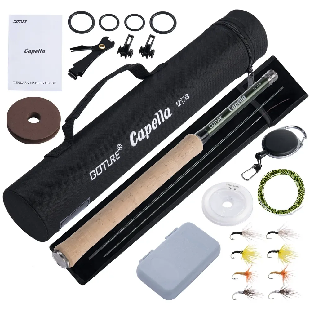 Goture 12FT Classical Tenkara  - огляд і ціна Fly Fishing Set